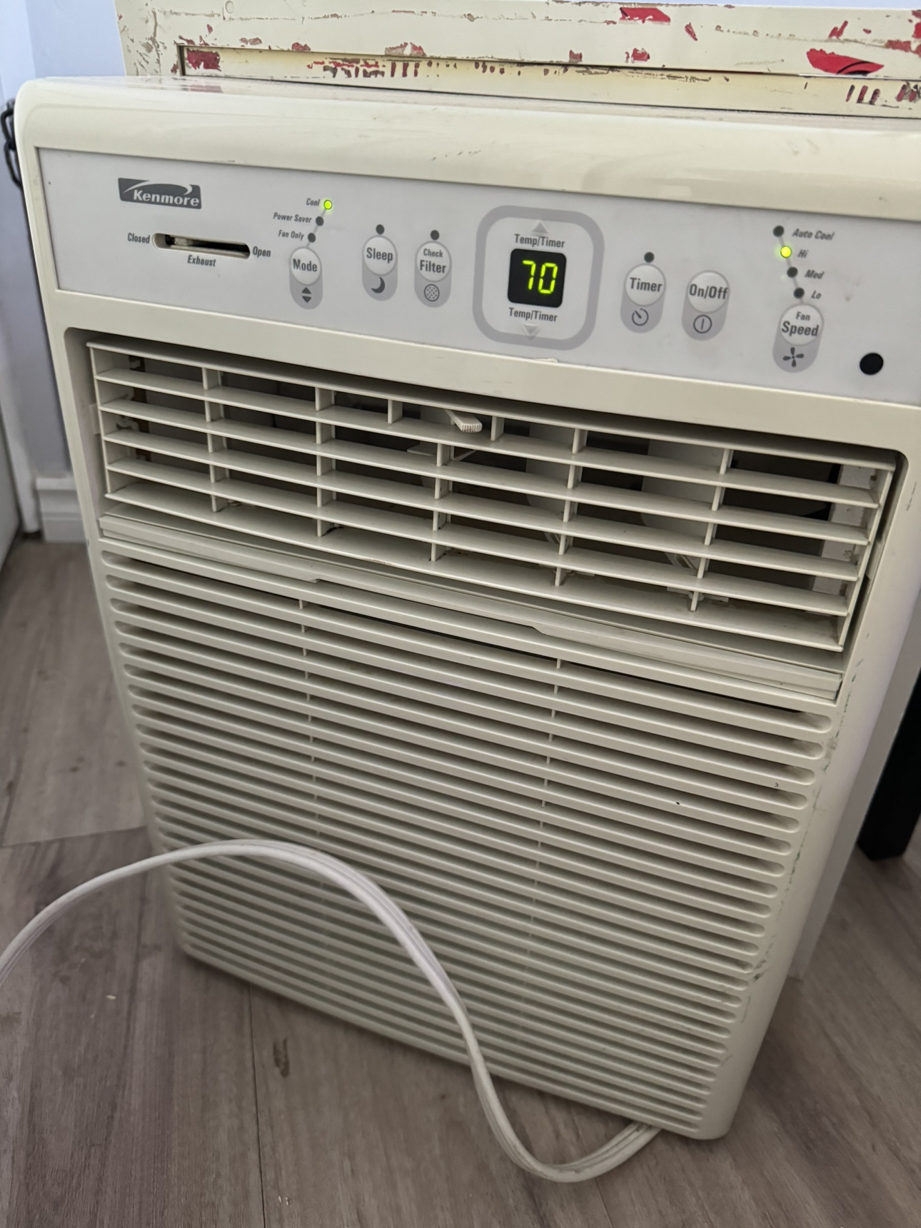 Kenmore 10,000btu vertical windowA/c unit - photo 2