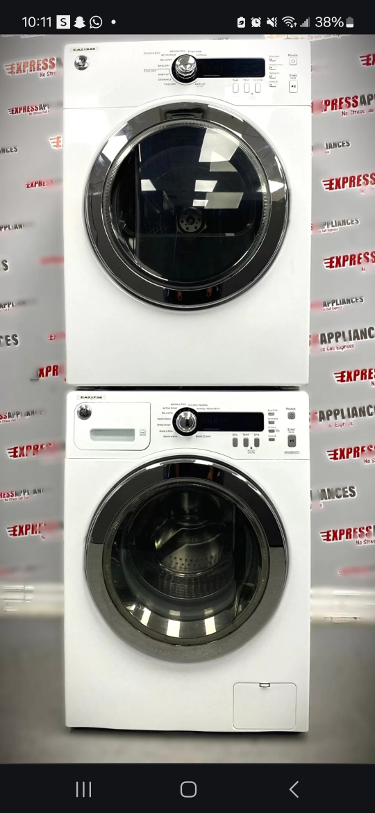 ⚽️ GE 2.2 FRONT LOADING WASHER AND DRYER ⚽️ - photo 2