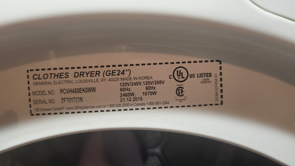 ⚽️ GE 2.2 FRONT LOADING WASHER AND DRYER ⚽️ - photo 3