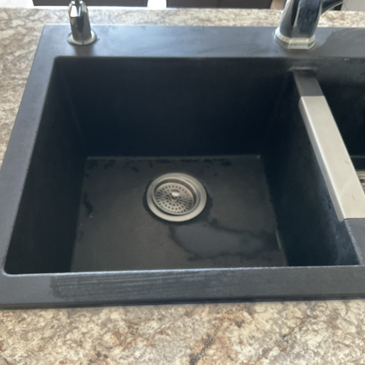 Artika Black Double Bowl Sink with Faucet - SOLD - photo 3