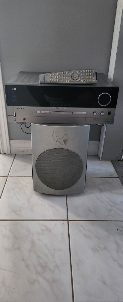 Harman Kardon Amplifier+ 7.1 subwoofer