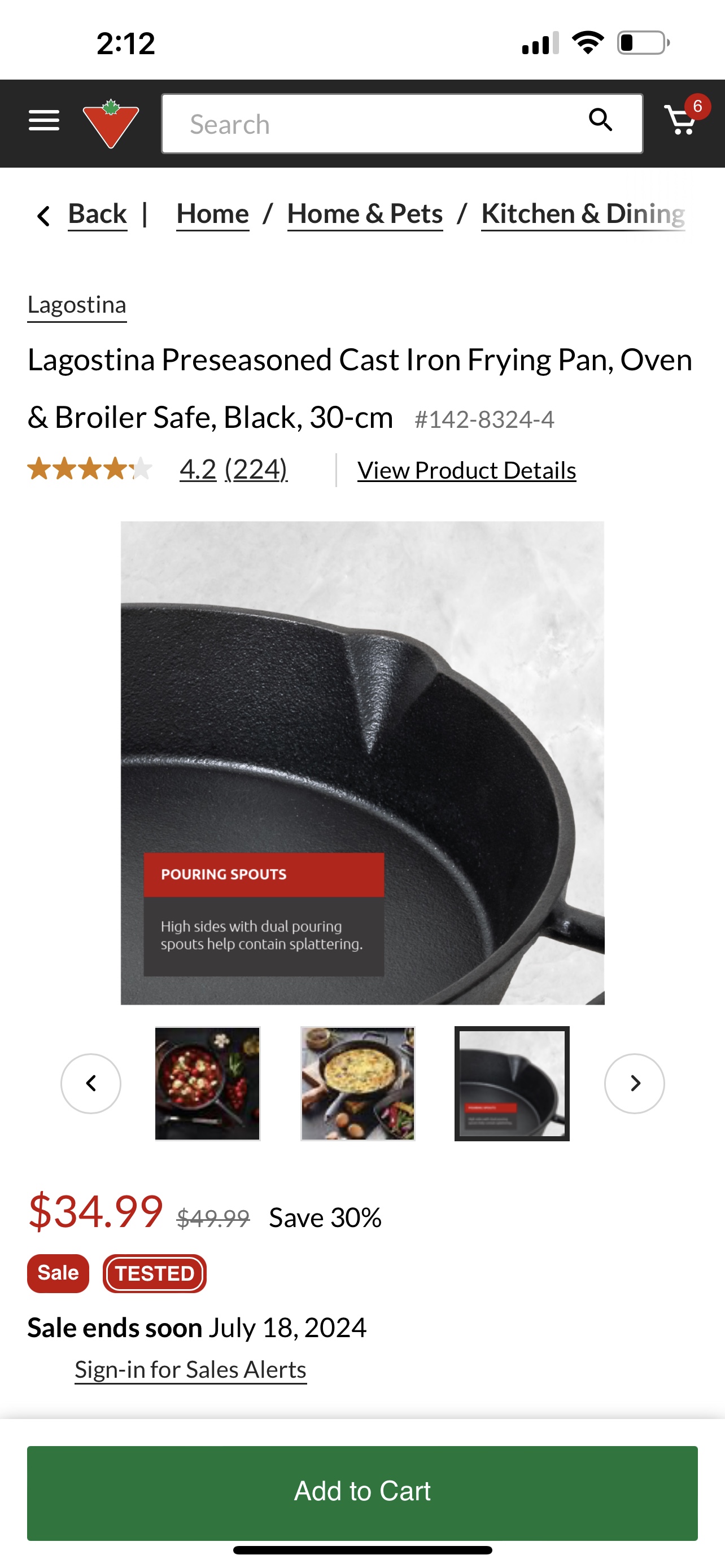 Cast iron frying pan image indicator(4)