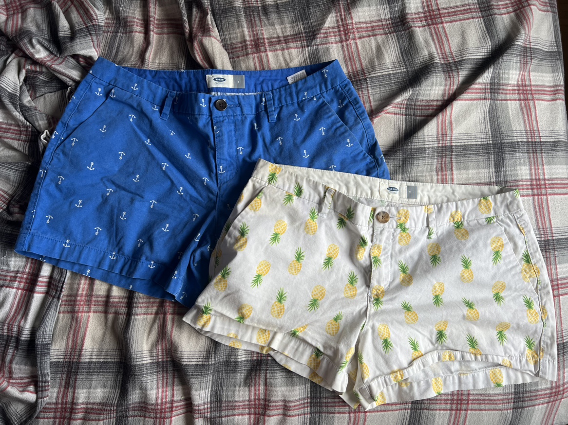 Short shorts, Old Navy, Size 8