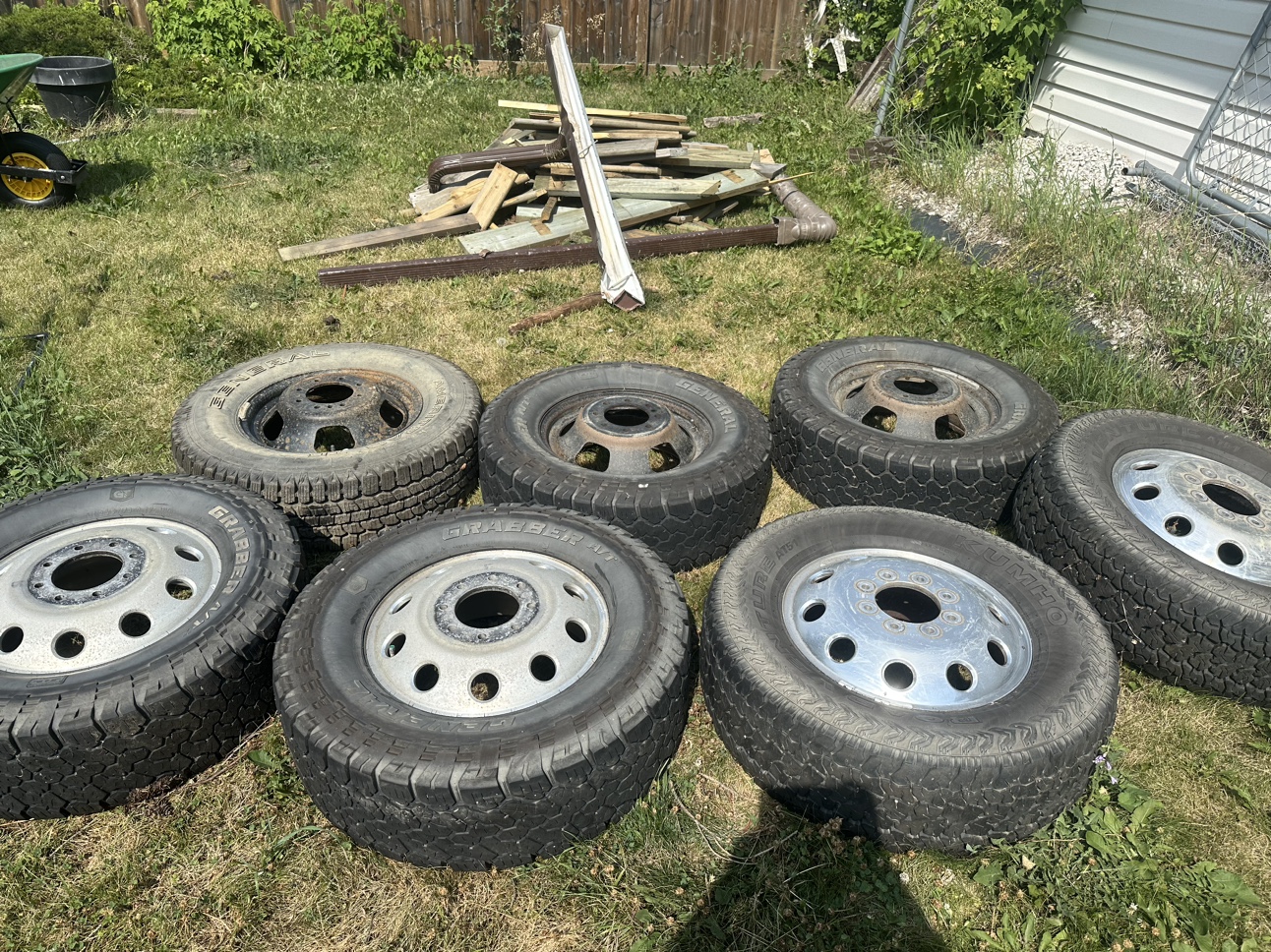 Set of 6 Rims and Tires - photo 3