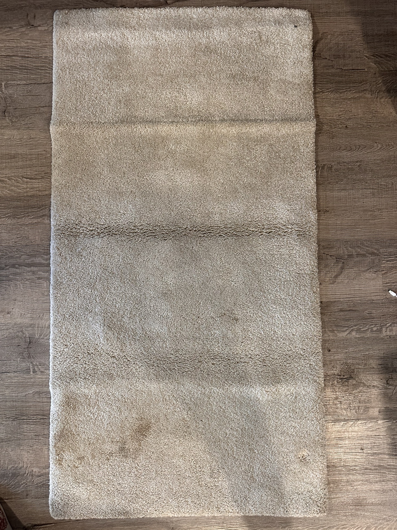 IKEA Rug, low pile, off-white, 80x150 cm (2 ' 7 "x4 ' 11 ")