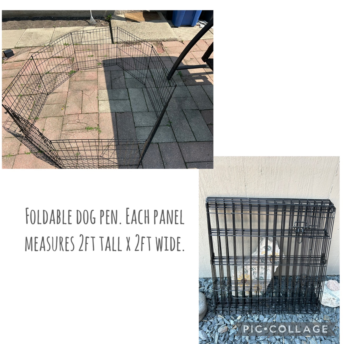 Small dog playpen