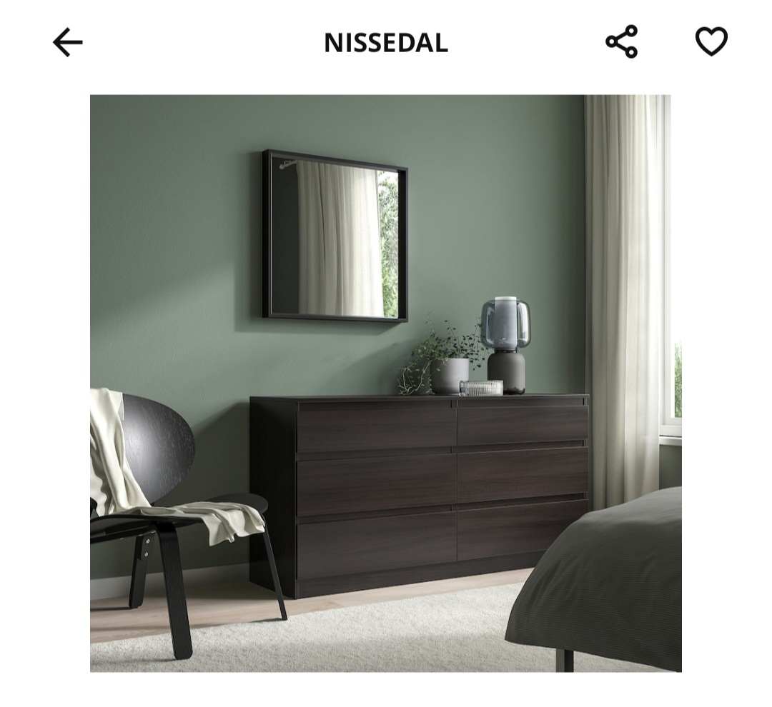 ikea MALM 6-drawer dresser - photo 3
