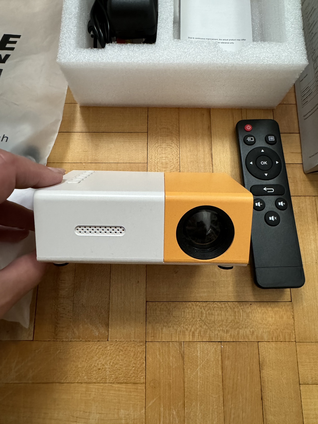 Mini LED Projector image indicator(3)