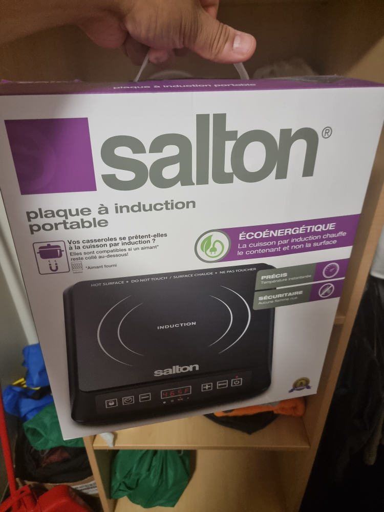 salton induction cooker - photo 2