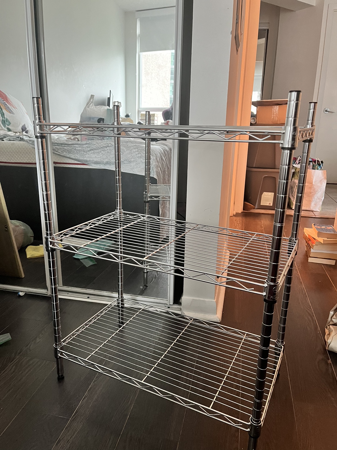 3 Level Metal Shelf