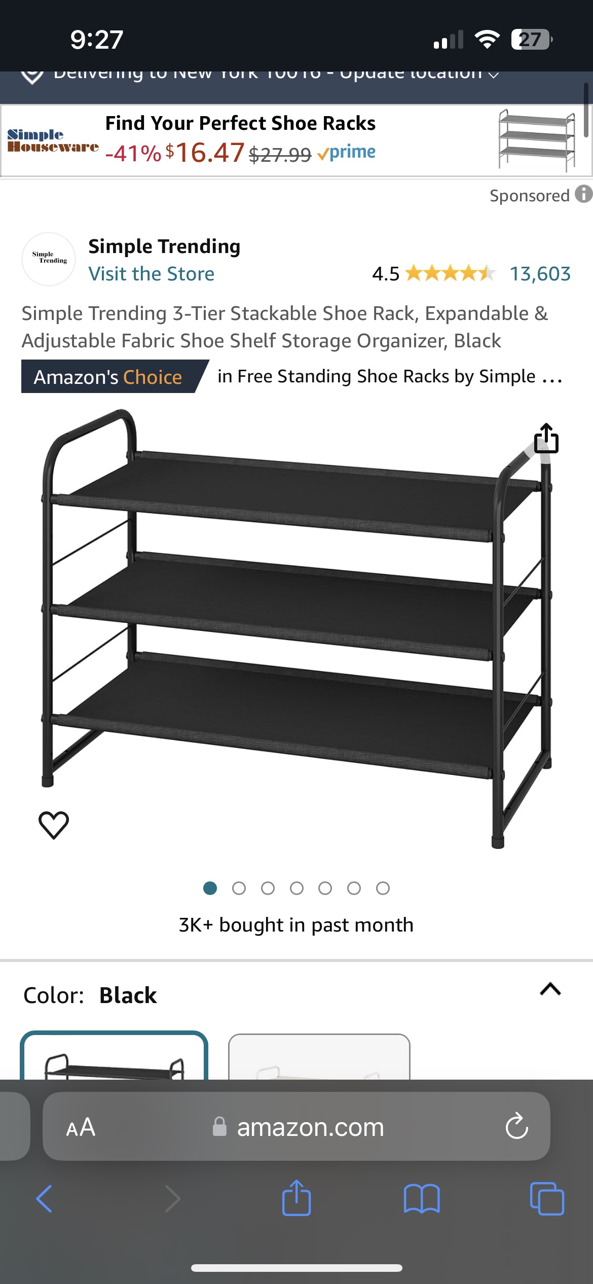 3 tier shoe rack - photo 2
