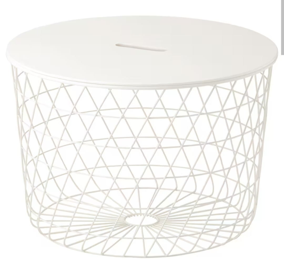 KVISTBRO Storage table, white