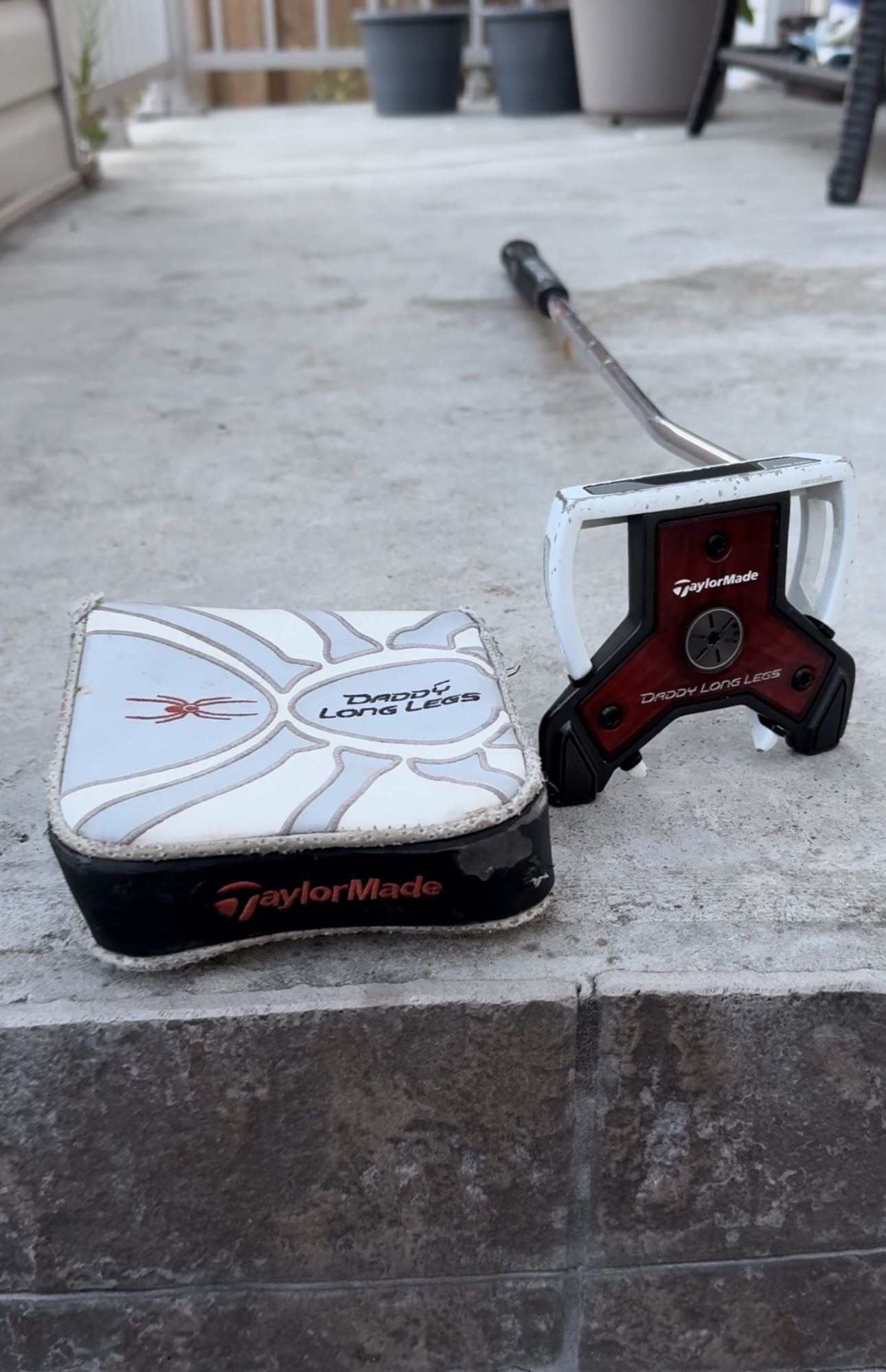TaylorMade Daddy Long Legs Putter w/ Head Cover - Well-Used
