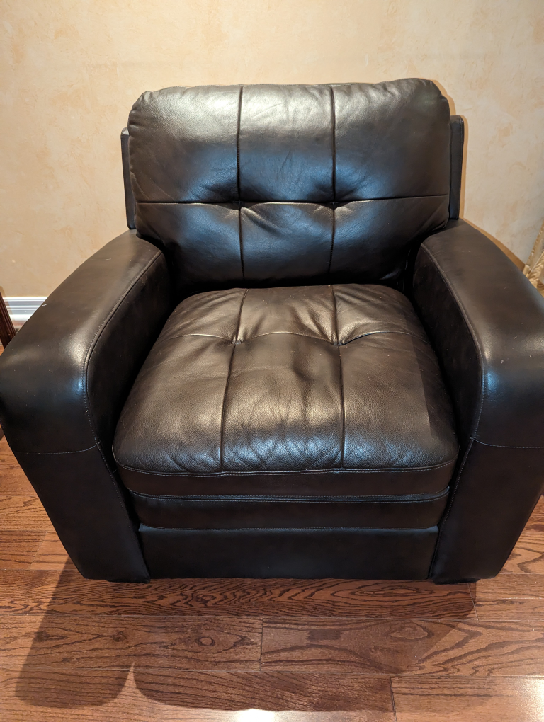 Leather Sofa set Love Seat + Chair (3+2+1) - photo 4