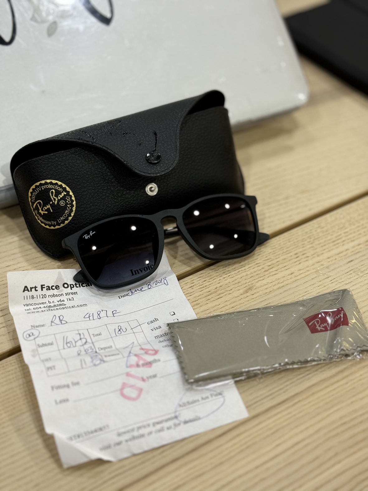 Rayban Sunglasses Chris RB4187