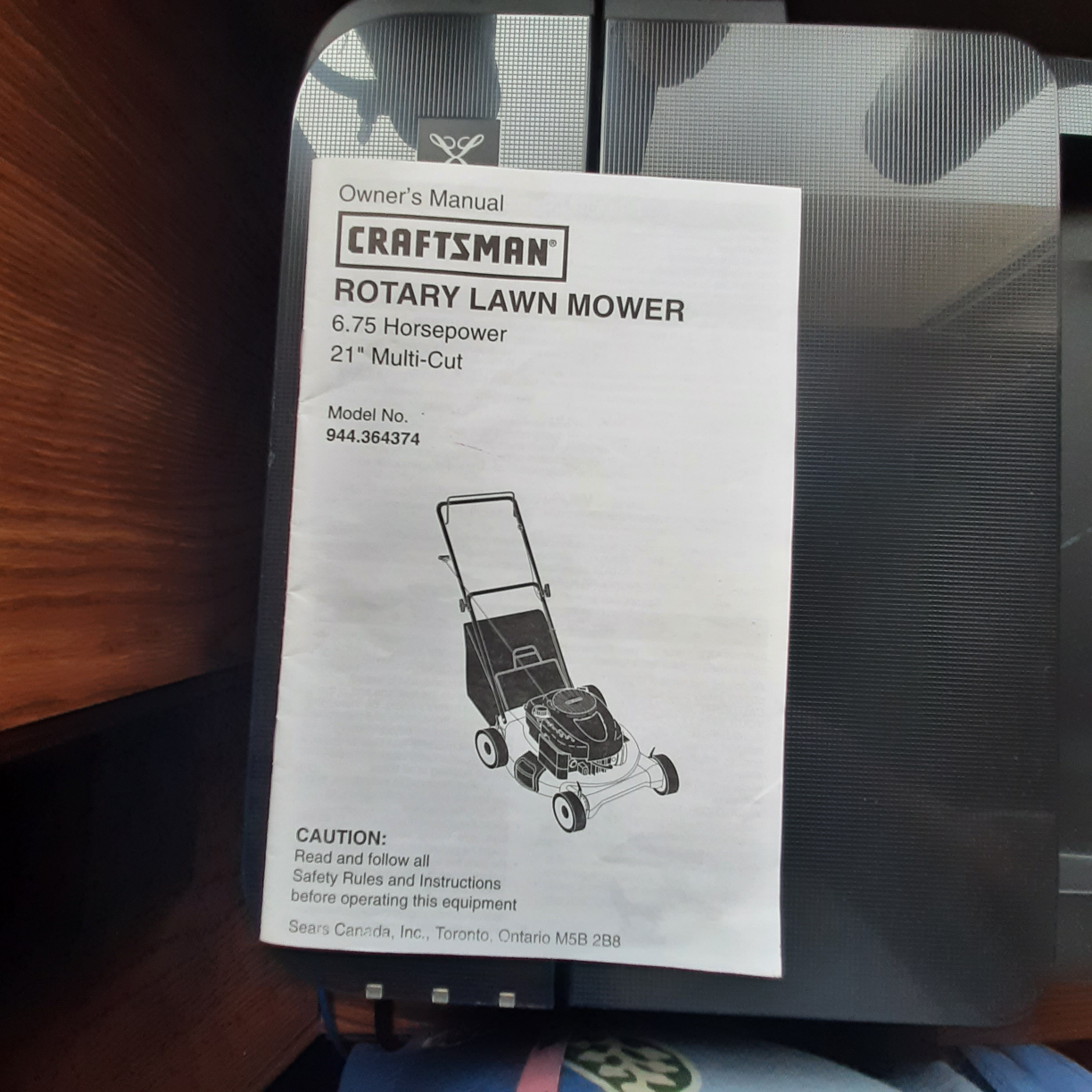 Craftsman lawnmower