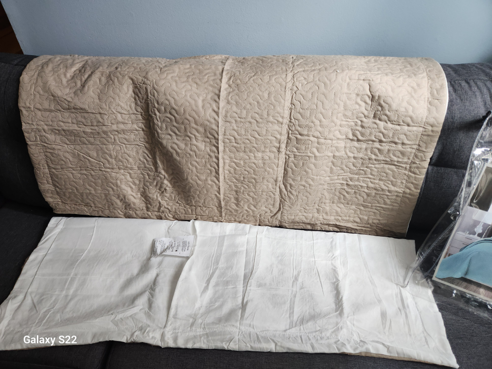 2 brand new king-size pillow shams image indicator(2)