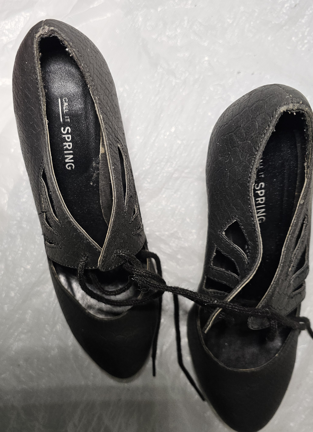 Call it spring. women's shoes. Black Heeled Shoes - photo 2