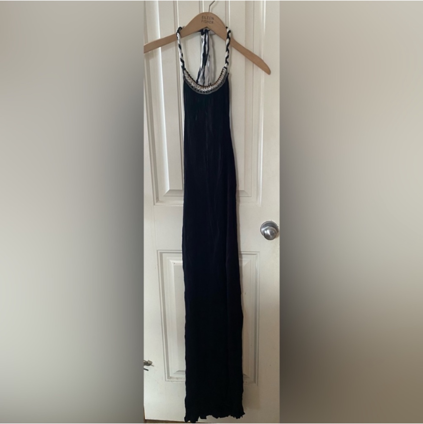 LM Beach Maxi haltered dress/beach cover up thumbnail