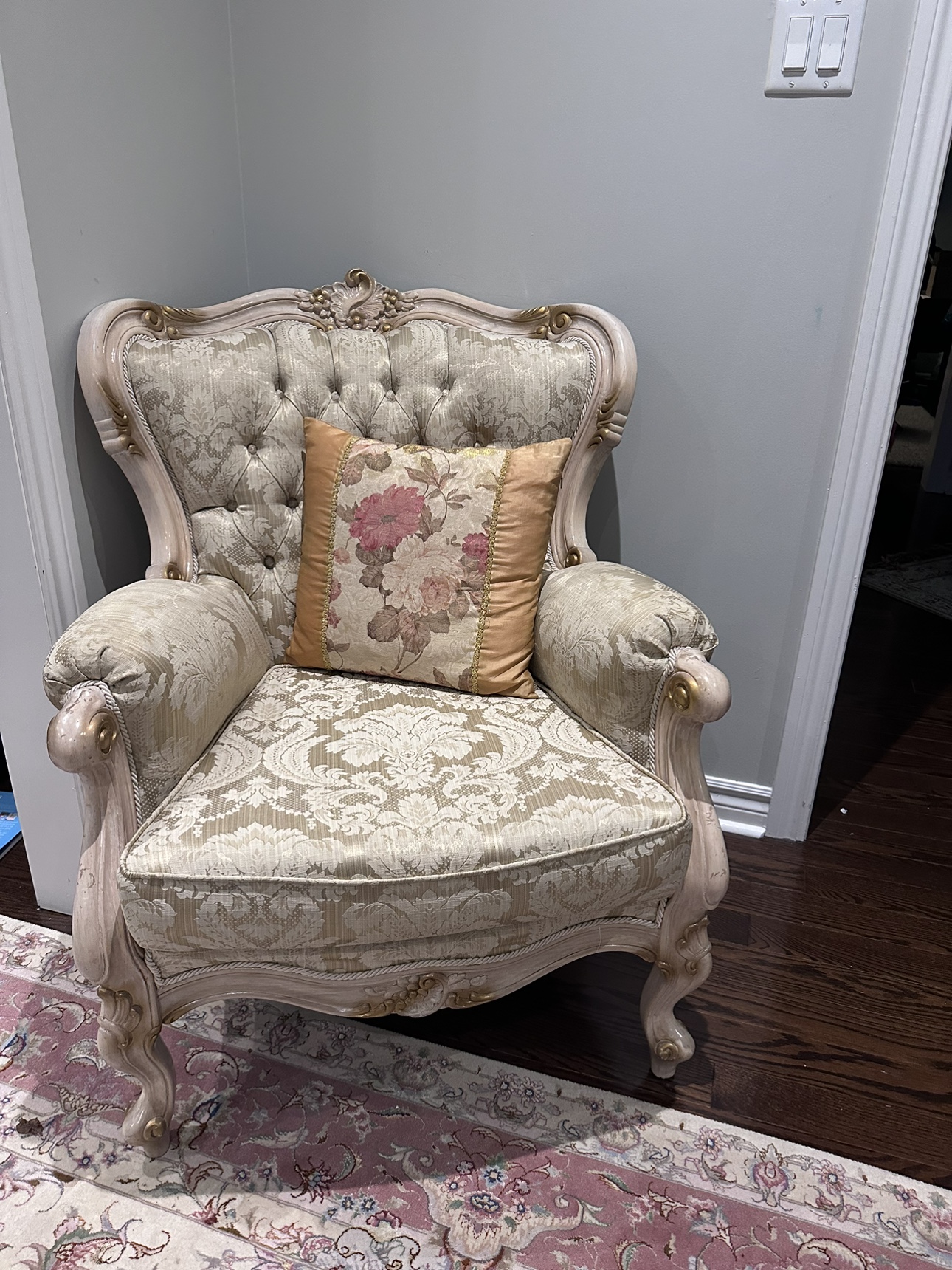 3 pieces - 6 person Italian sofa set - photo 3