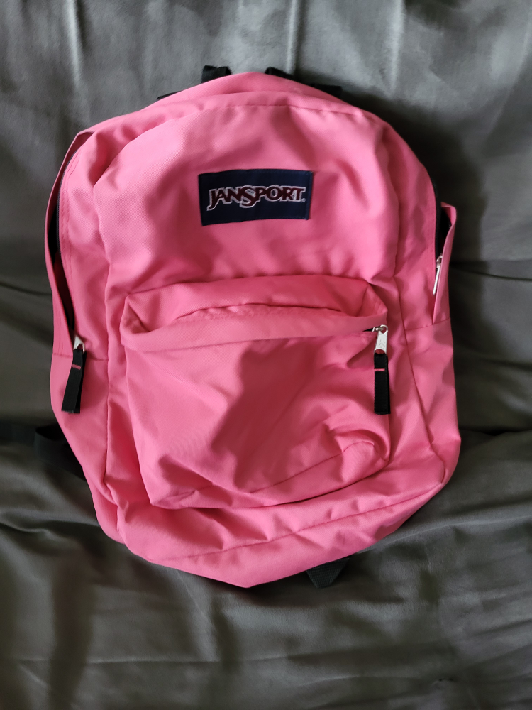 JanSport pink backpack image indicator(2)