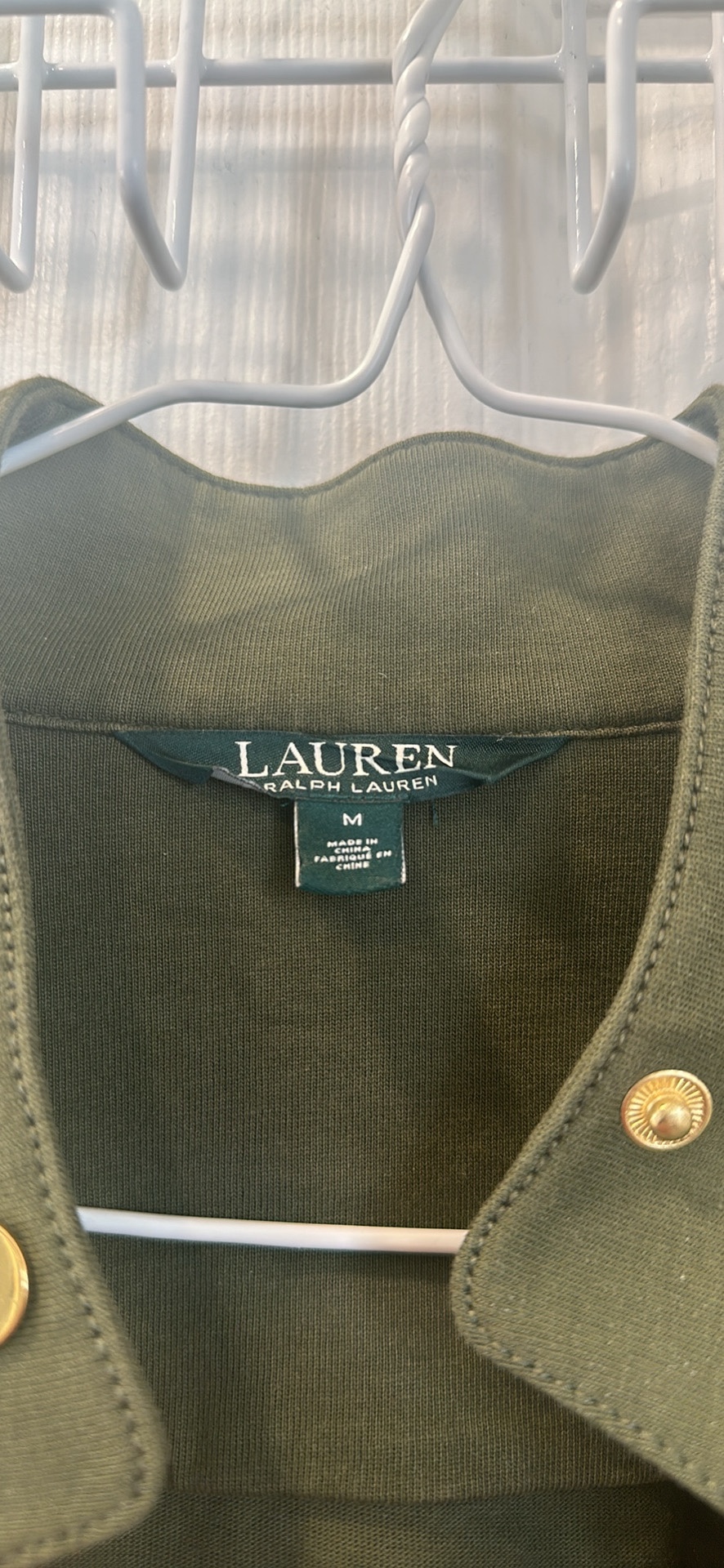 Ralph Lauren army green shirt - photo 2