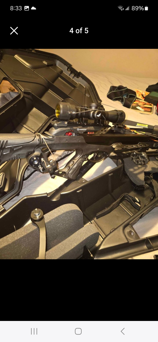 Barnett XP 380 crossbow with case , practice bag and accessories - photo 5