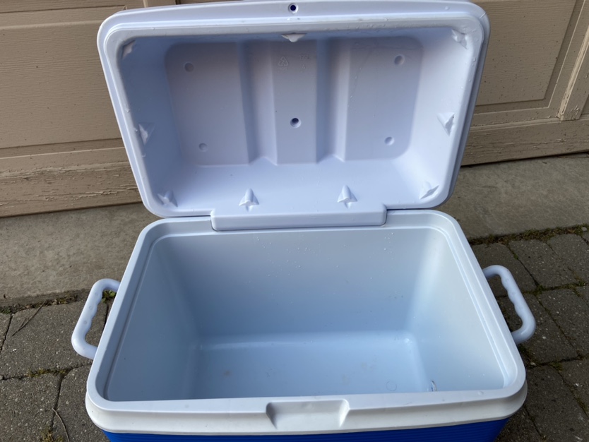cooler box or ice chest
