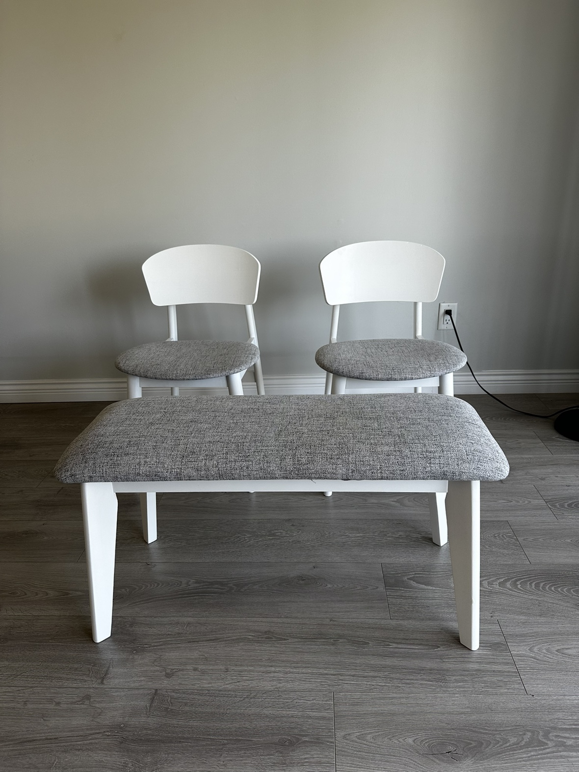 Chair and bench set - photo 2