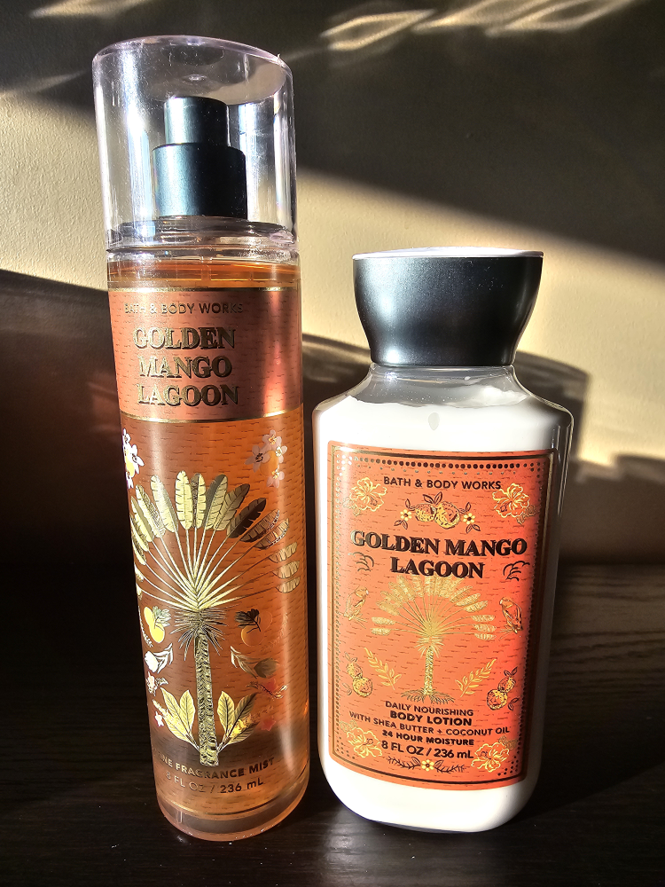 bath and body works mist and body lotion. thumbnail