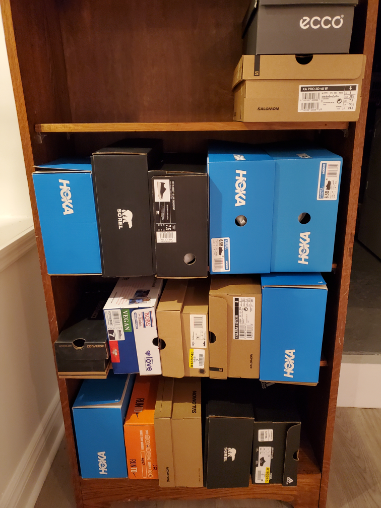 Cardboard Shoe Boxes