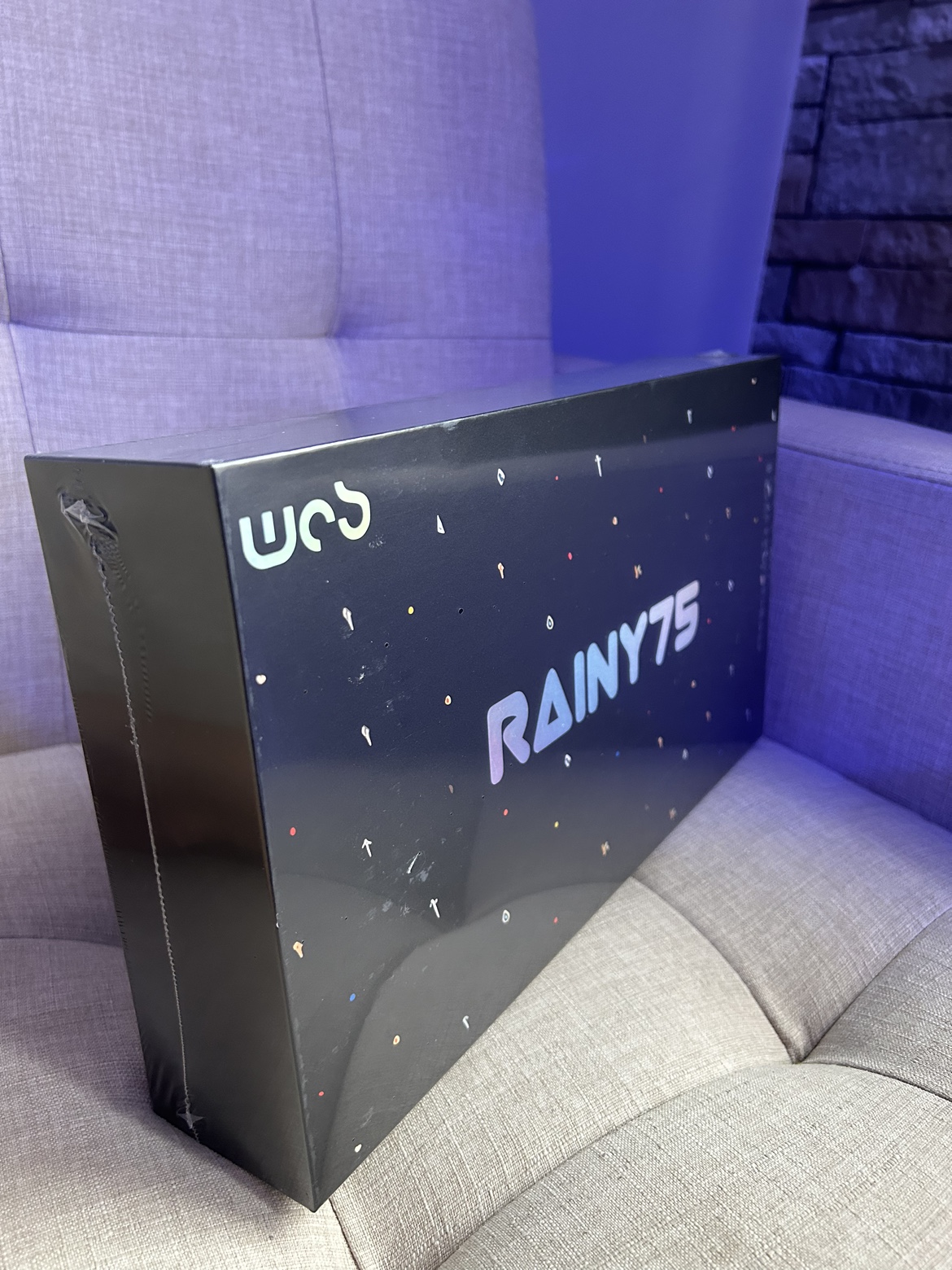 Rainy75 electro blue standard series keyboard - photo 2