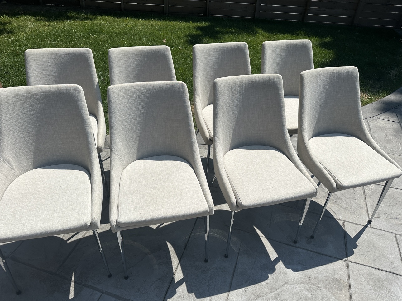 8 structube chairs for sale thumbnail
