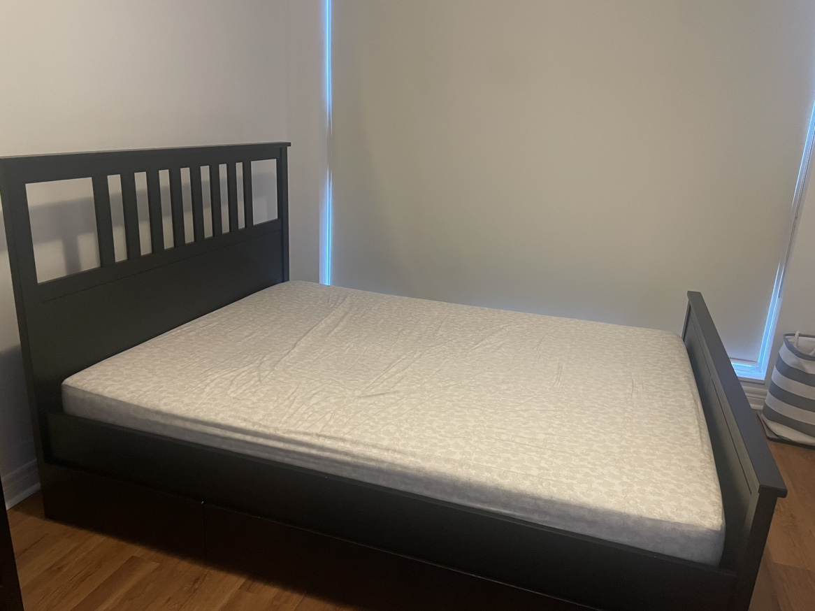 IKEA BED - QUEEN SIZE - photo 4