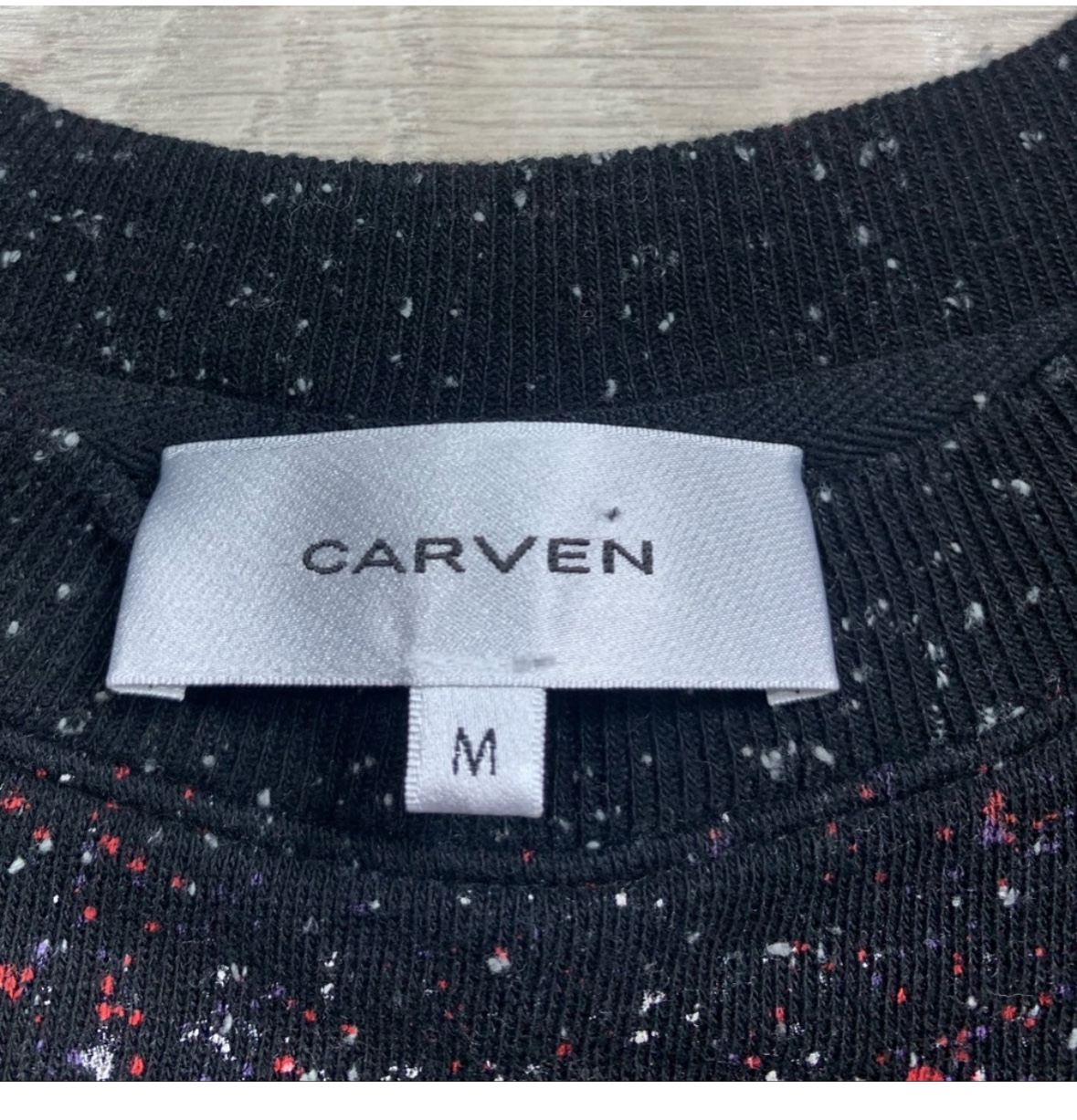 Carven Metallic Confetti Cropped Crewneck Sweater image indicator(6)