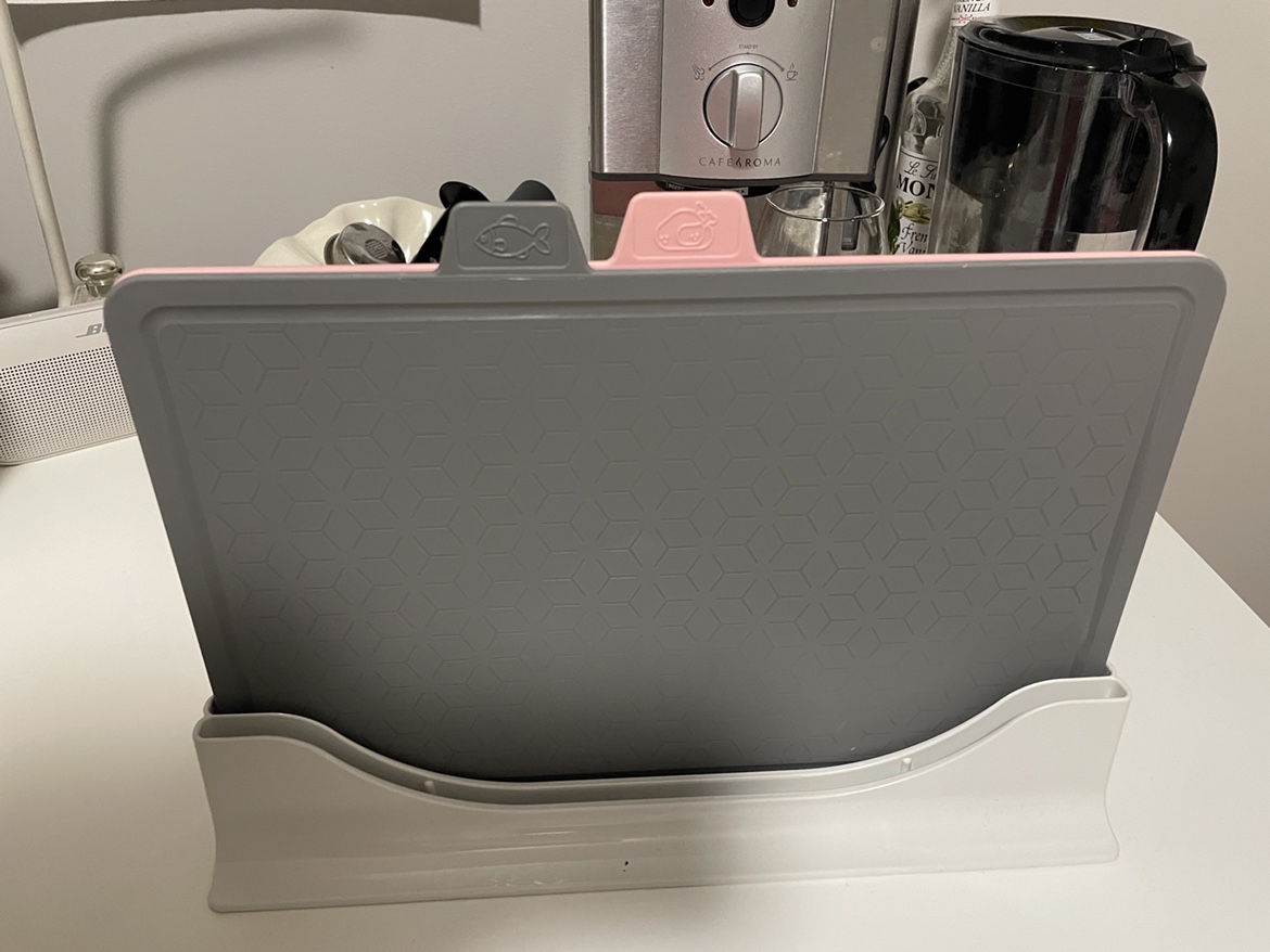 Two cutting board with stand