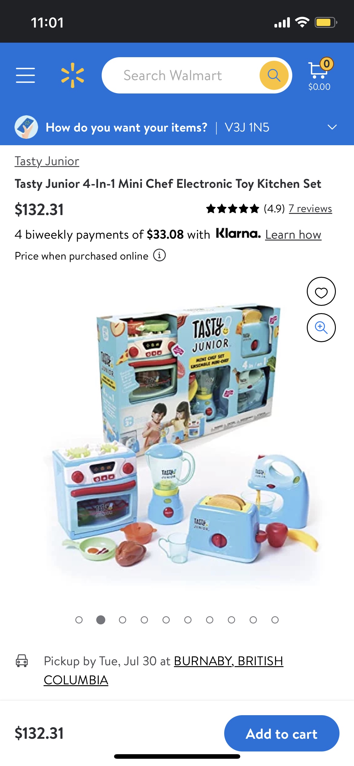 Tasty Junior mini chef set - 4 in 1 with 13 accessories 🎄 image indicator(3)