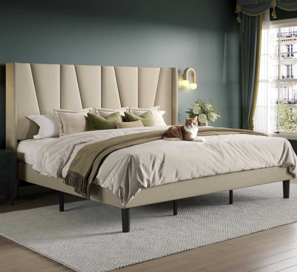 New king bed frame in box - photo 2