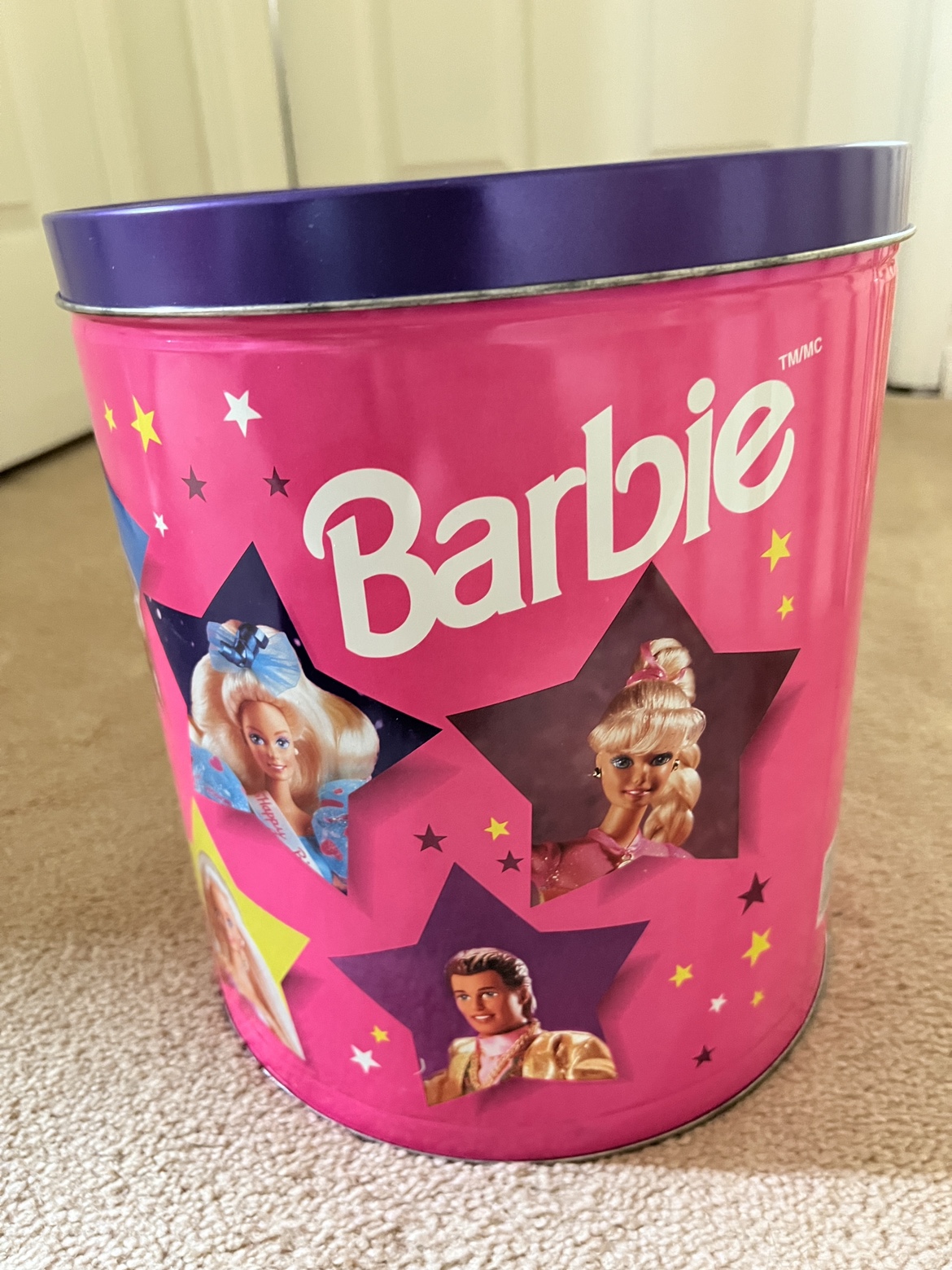Vintage Barbie Popcorn Tin image indicator(4)