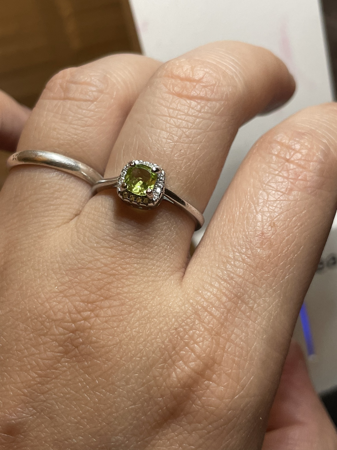 Peridot ring - photo 2