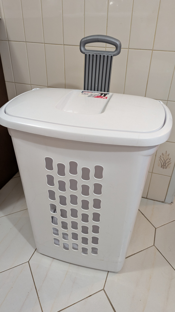 Sterilite Ultra™ Wheeler Hamper-White