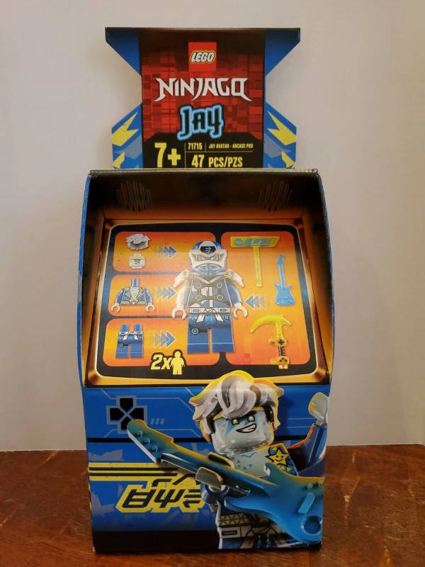 LEGO 71715 NINJAGO Jay Avatar Arcade Pod