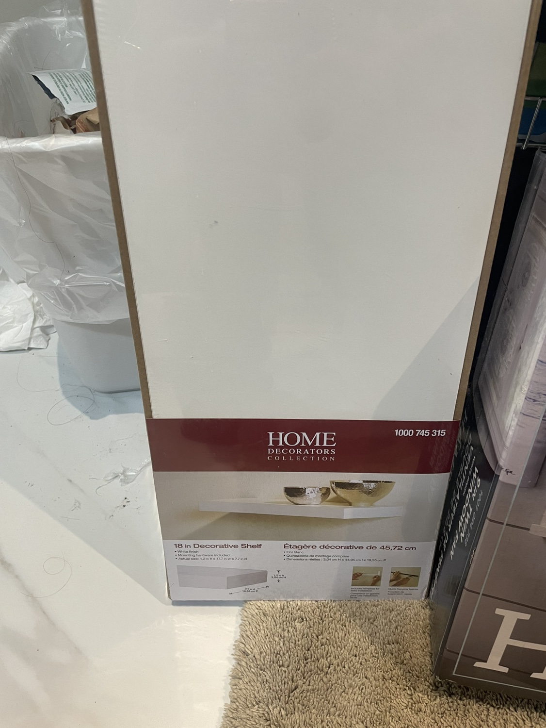 Brand new. Set of white shelf’s - photo 2