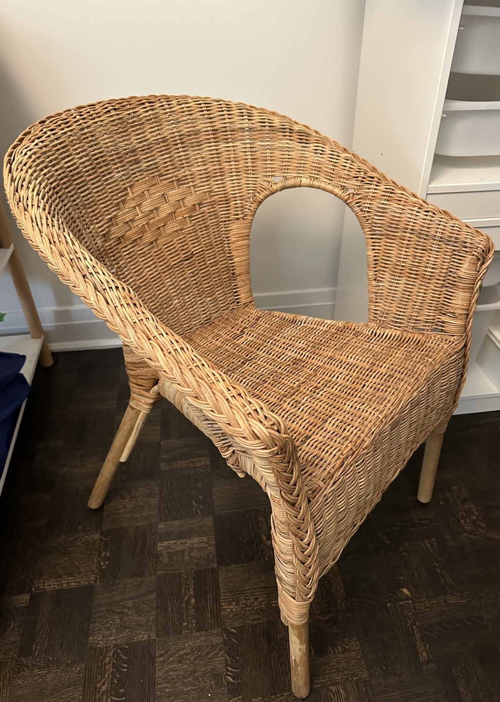 IKEA Rattan/Bamboo Armchair ‘AGEN’