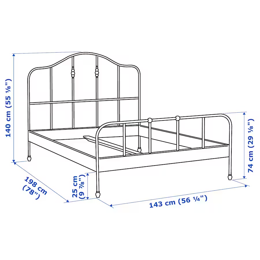Sagstua Bed Frame IKEA - photo 2
