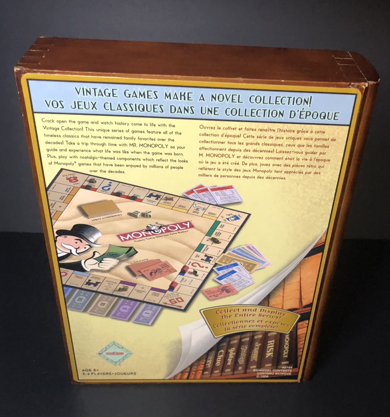 Vintage Wood Monopoly 2005 - photo 3