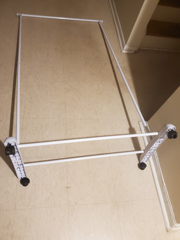 One Very Sturdy Metal clothing rack. - photo 4