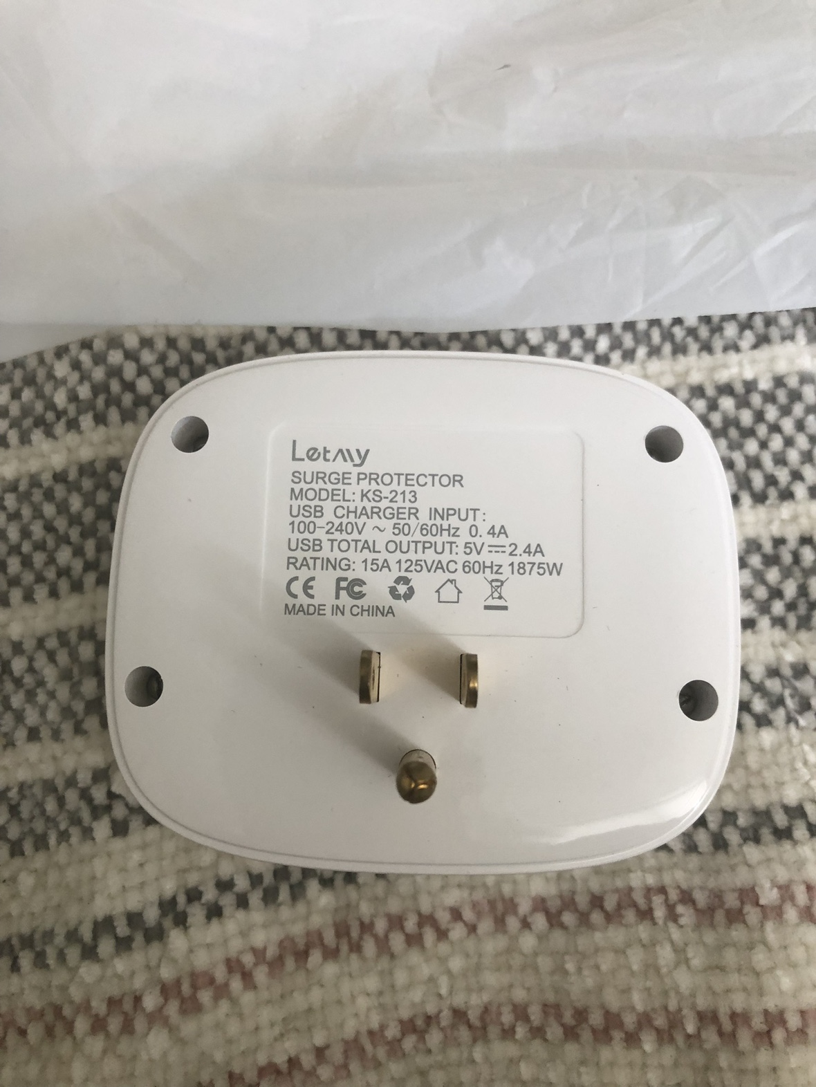 Wall plug extension - photo 3