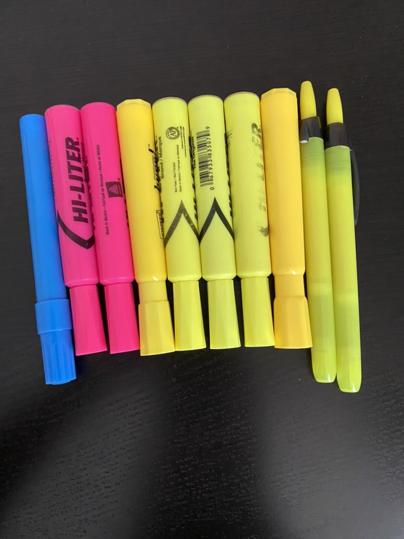 Free highlighters (all work great) - photo 2