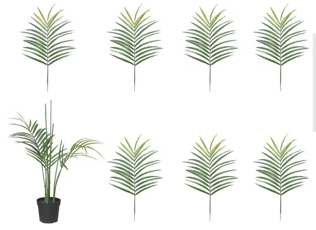 FEJKA Artificial potted plant, indoor/outdoor Kentia palm - photo 2
